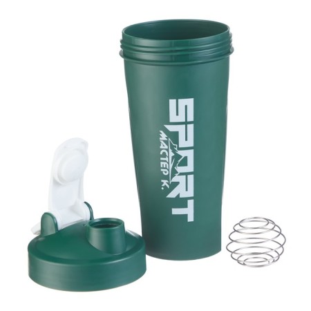 Shaker, 700 ml, series: Crossfit Max, "Master K", 21.5 x 8.5 cm, green-1