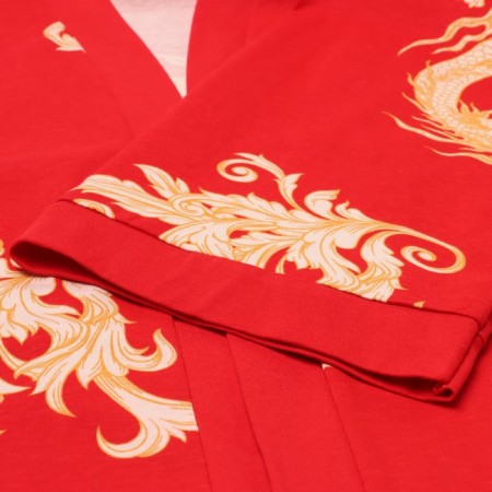 Female set (robe/shirt), red color, size 50-12
