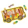 Training game "Bus with numbers" on the substrate