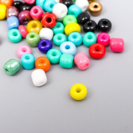 6/0 round beads in the bottle "Multi -colored" 20 g-2