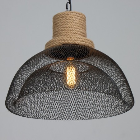 Bayerlux raben chandelier 1he27 Black 44x44x60cm-2