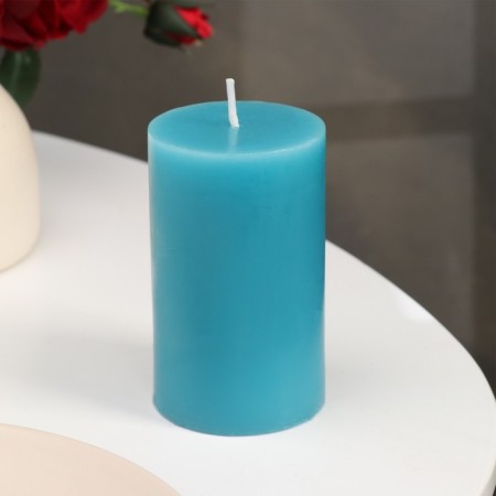 Candle-cylinder aromatic "blueberries", 6x10 cm-1
