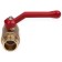 Aqualink 11b27p1, PN 16, internal/outer thread 1 ", handle, brass, brass