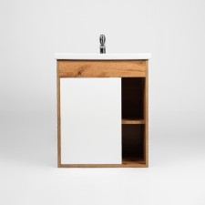 Viant Boston Tumba 1 sash, suspended, 430x560x620 mm, with COMO 60 sink