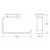 Toilet paper holder, chrome