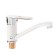 Everest kitchen mixer B45-274A, single-leaf, short spout, white