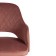 Valkyria Mod chair. 711 fabric /metal, 55x55x80cm, coral 15 /black