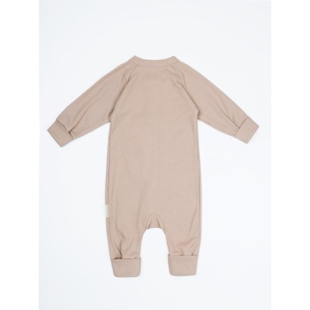 Kombinazon on buttons for children's fashion, height 62 cm, beige color-10