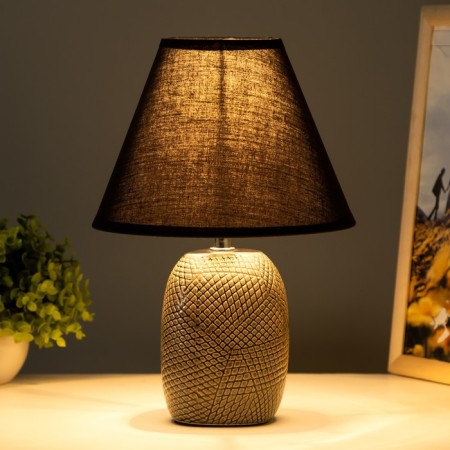 Lorenza table lamp E14 40W Black 20x20x28.5 cm Risalux-1