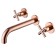 ABBER WASSER KREIS AF81121RG shell mixer, two -welfare, built -in, brass