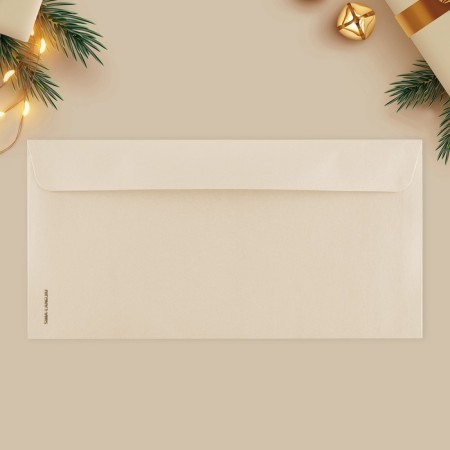 A set of gift envelopes "Happy New Year", 10 pieces, embossing, 22 x 11 cm, New Year-6