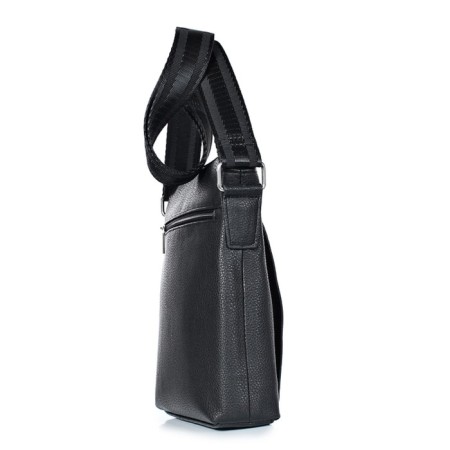 Male bag, artificial leather, 220x255x65 cm, black-3