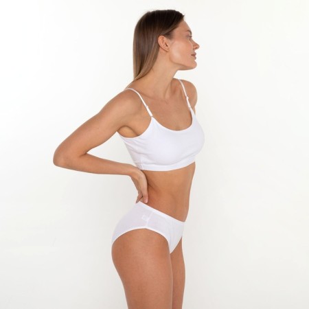 Top female, white color, size 46 (l)-3