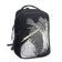 Youth backpack 39 x 26 x 19 cm, Grizzly, ergonomic back, laptop department, black