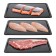 A baking sheet for defrosting products of a shade, 29.5 × 20.5 cm, black color