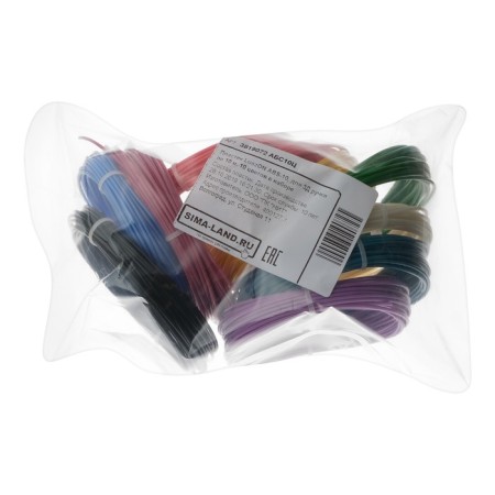 SL ABS-10 plastic, for 3D handles, 10 colors of 10 meters-1