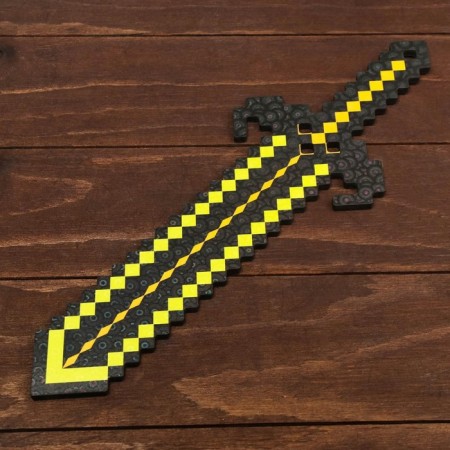 Set of wooden souvenirs "Golden Weapon" Shield, Sword-5