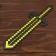 Set of wooden souvenirs "Golden Weapon" Shield, Sword
