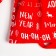 Body dress I am "Joy", height 74-80 cm, red color