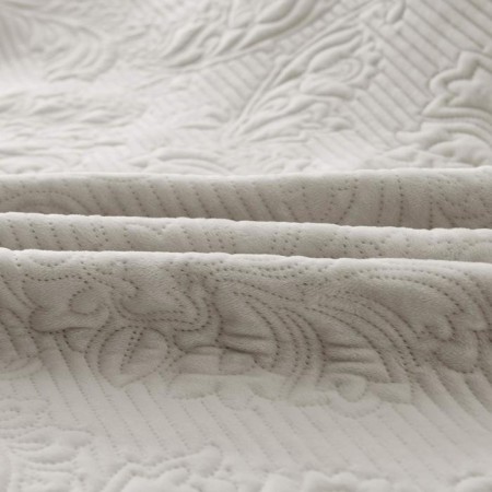 Vivaldi bedspread, size 160x220 cm, gray color-2