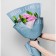Flower film packaging matte transparent "white", 0.6 x 10 m