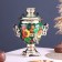 The set "Poppies on the Green", a stoker, 3 objects, a samovar 3 l, a teapot 0.7 l, tray