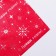 Film packaging holography "Snowflake", 100 x 70 cm, New Year