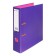 A4, 75 mm, Lamark, PVC, double-sided, metal edging, pocket for a spine, assembled, purple/pink