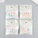 Busina for creativity plastic "Cube white with letters, mother -of -pearl" mix 1.4x1.4x1.4 cm