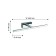 SCRIPTOR wall lamp 460 mm, 60 mm, LED 8W