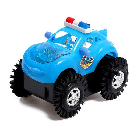 Cabriolet car-frauding machine, works on batteries, lighting effects, mixtures-2