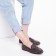 Mokasins are children, the color is brown mix, size 36 (fact size 34)