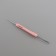 Knitting hook, bilateral, d = 1/2 mm, 13.5 cm, pink color