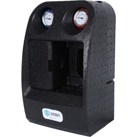 SDG-0038-182501 pumping group, heat exchanger 18 plates, without a pump, thermal insulation-1