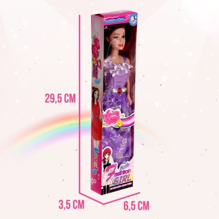 Model doll "Arina" in a dress, mix-5