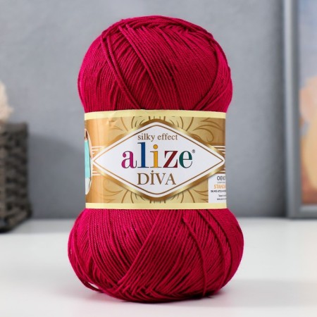 Yarn "Diva" 100% microfiber 350m/100g (326)
