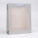 Packet Holography with a window, "silver", m 32 x 25.5 x 11 cm