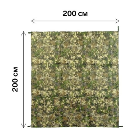 Paul for a winter tent 200 x 200 cm, Mix colors