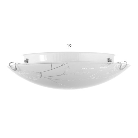 The lamp is wall-flowing "Paporotnik" 1x60W E27 d.25cm.-3