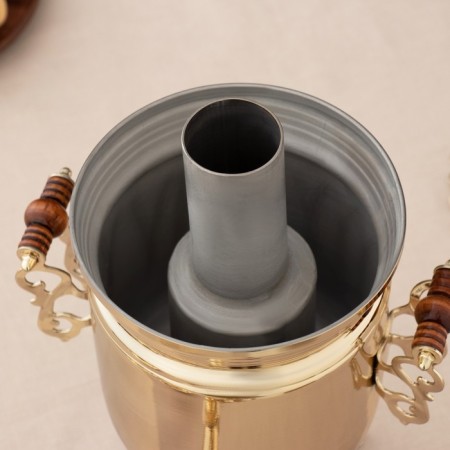 Samovar "Gold", Bank, Fry, 2.5 liters-7