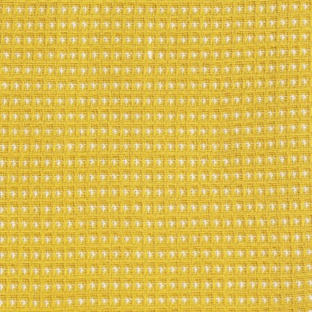 Set of waffle towels Essential, size 50x70 cm, 2 pcs, mustard color-3