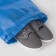 Bag for shoes on the lace, blue color