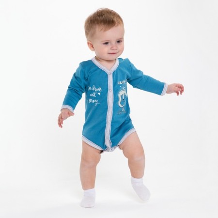 Body baby, blue color/Leo, height 62 cm