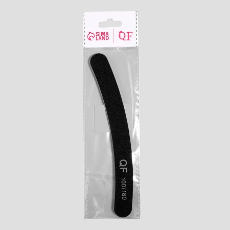 File - emery, abrasiveness 100/180, 18 cm, black color-2