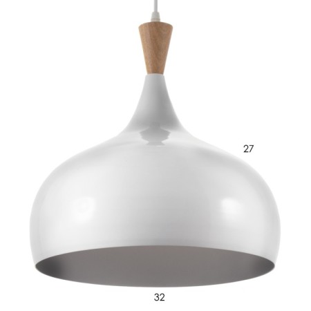 Suspension Bayerlux "Indi" E27 White 33x33x30-130cm-5