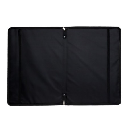 Folder for drawings and drawings for artists A2, 650 x 450 x 40 mm, with handles, textile, "inspiration" 1B2, black-2