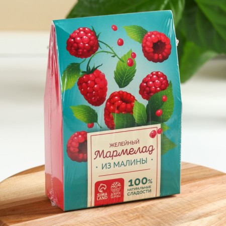 Marmalade is natural from raspberries, 120 g.-5
