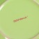 Board ceramic dessert shade "pastel", d = 19 cm, green color