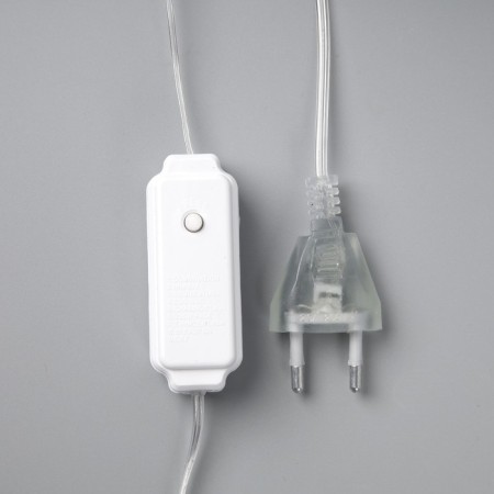 LED figure "Color cones" 40, 50, 60 cm, textiles, metal, 220 V, glow of multi-4