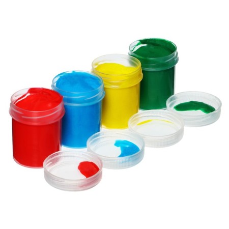 Finger paints, set 4 colors x 40 ml, exhibits-4